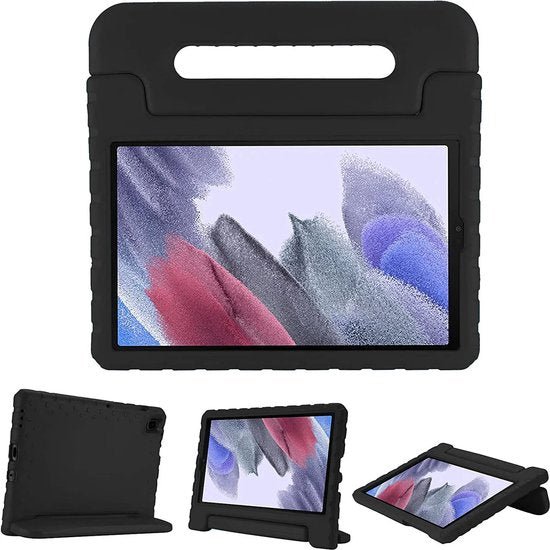 Samsung Galaxy Tab A7 Lite 8.7 inch – Kinder Hoesjes – Schokbestendig – Zwart-Tablethoesjes-Ilumina Benelux