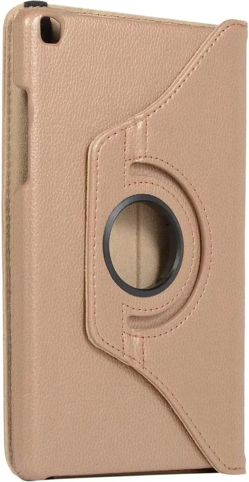 Samsung Galaxy Tab A7 Lite Hoesjes – 360° draaibaar multi-stand case – Inclusief stylus – Goud-Tablethoesjes-Ilumina Benelux