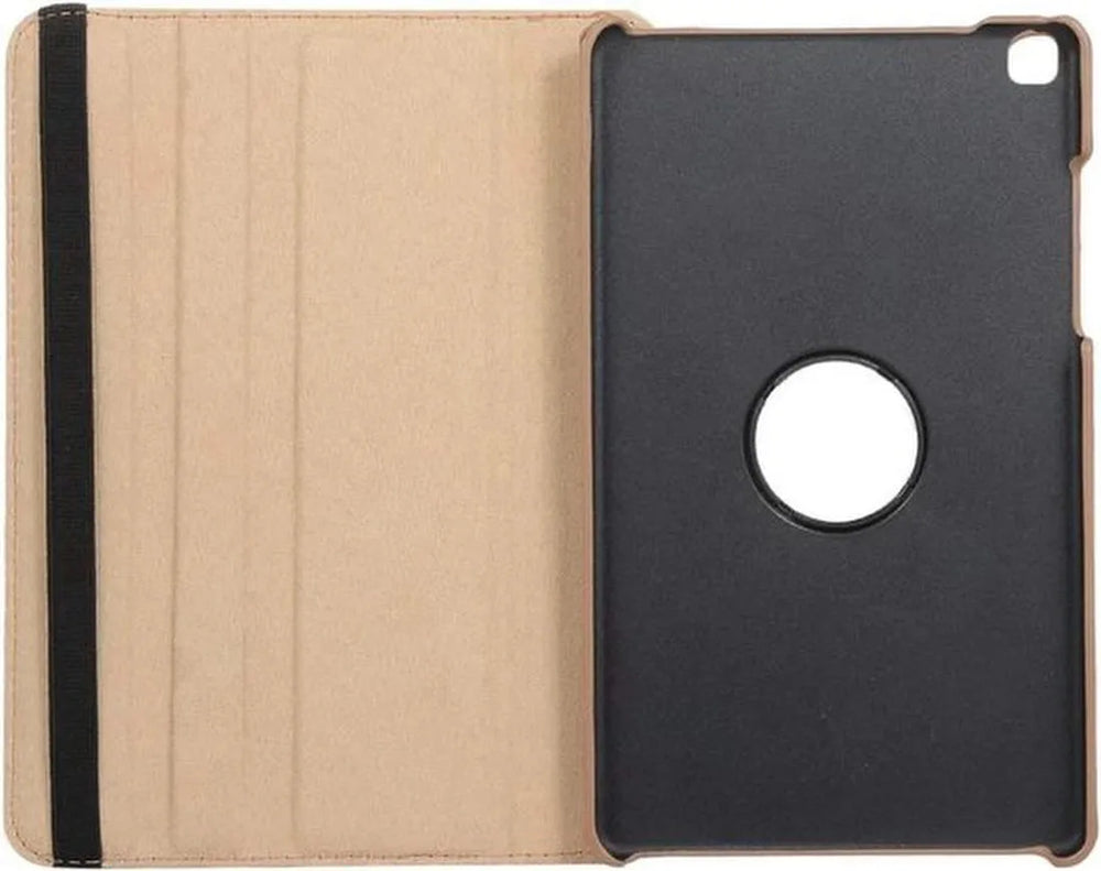 Samsung Galaxy Tab A7 Lite Hoesjes – 360° draaibaar multi-stand case – Inclusief stylus – Goud-Tablethoesjes-Ilumina Benelux