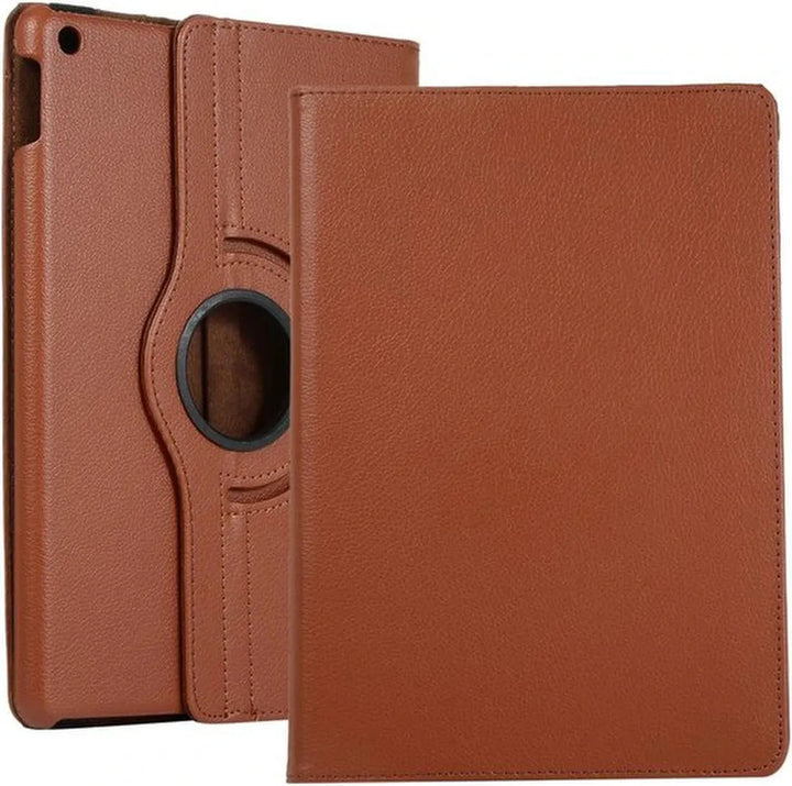 Samsung Galaxy Tab A7 Lite – Multi Stand Case Hoesjes – 360° draaibaar – Bruin-Tablethoesjes-Ilumina Benelux
