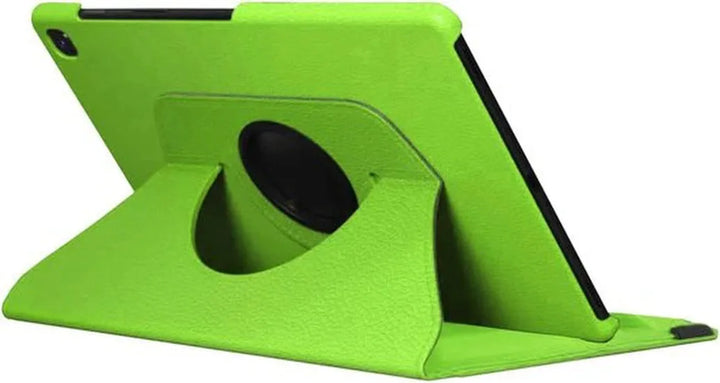 Samsung Galaxy Tab A7 Lite – Multi-stand Hoesjes – 360° draaibaar – Groen-Tablethoesjes-Ilumina Benelux