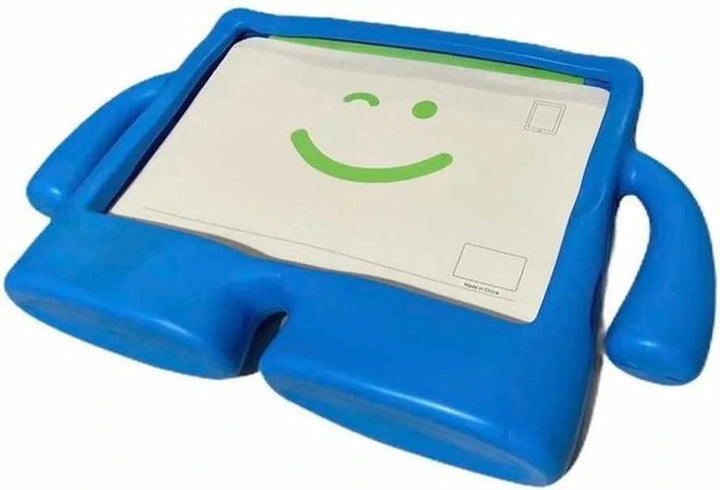Samsung Galaxy Tab A7 Lite T220 Hoesjes – Kinderhoes met Handvat Hoesjes – Schokbestendig – Blauw-Tablethoesjes-Ilumina Benelux