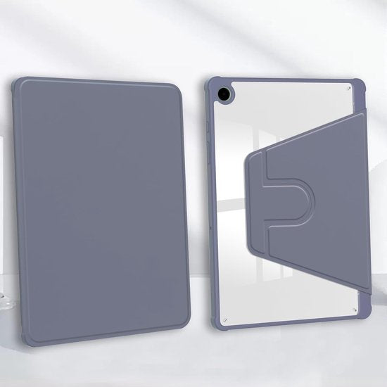Samsung Galaxy Tab A8 10.5 (2021/2022) Hoesjes – 360° draaibaar stand – Potloodhouder – Lavender-Tablethoesjes-Ilumina Benelux