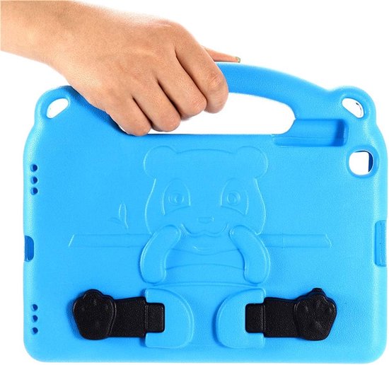 Samsung Galaxy Tab A8 10.5 2021/2022 (SM-X200/X205/X207) – Kids Case Hoesjes – Schokbestendig – Blauw-Tablethoesjes-Ilumina Benelux