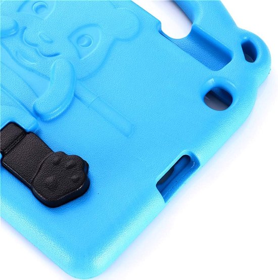 Samsung Galaxy Tab A8 10.5 2021/2022 (SM-X200/X205/X207) – Kids Case Hoesjes – Schokbestendig – Blauw-Tablethoesjes-Ilumina Benelux