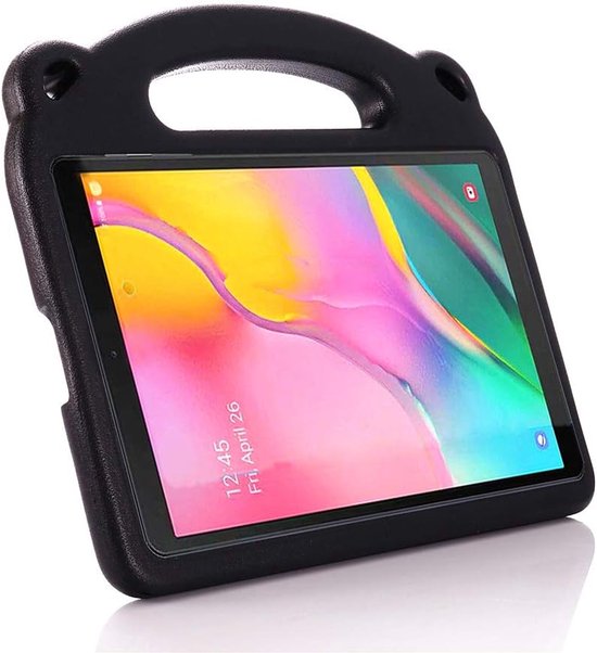Samsung Galaxy Tab A8 10.5 2021/2022 (SM-X200/X205/X207) – Kids Case Hoesjes – Schokbestendig – Zwart-Tablethoesjes-Ilumina Benelux