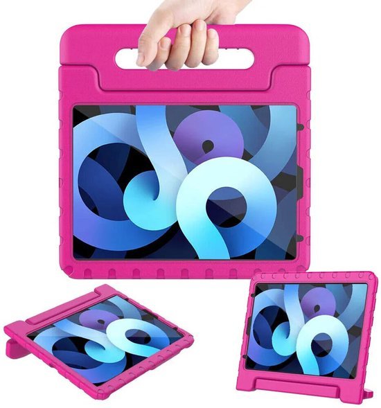 Samsung Galaxy Tab A8 10.5 2022 (SM-X200/X205/X207) – Kinder Hoesjes – Schokbestendig – Roze-Tablethoesjes-Ilumina Benelux
