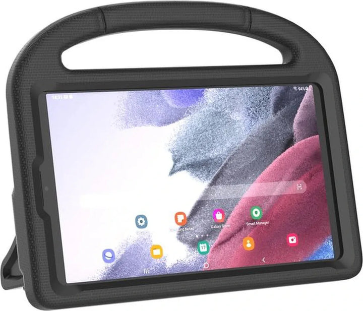 Samsung Galaxy Tab A8 10.5 X200/X205 (2021) – Kindvriendelijk – Standfunctie & handvat – Zwart-Tablethoesjes-Ilumina Benelux
