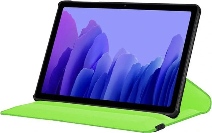 Samsung Galaxy Tab A8 10.5 inch (2021/2022) Hoesjes – 360° draaibaar – Multi-stand – Groen-Tablethoesjes-Ilumina Benelux