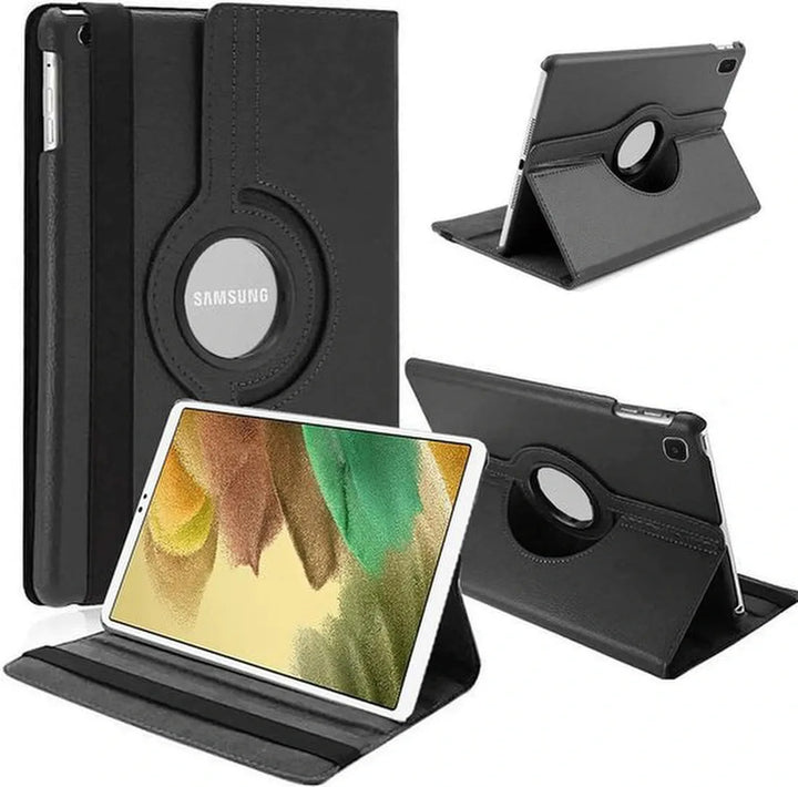 Samsung Galaxy Tab A8 10.5 inch (2021/2022) Hoesjes – 360° draaibaar – Multi-stand – Zwart-Tablethoesjes-Ilumina Benelux