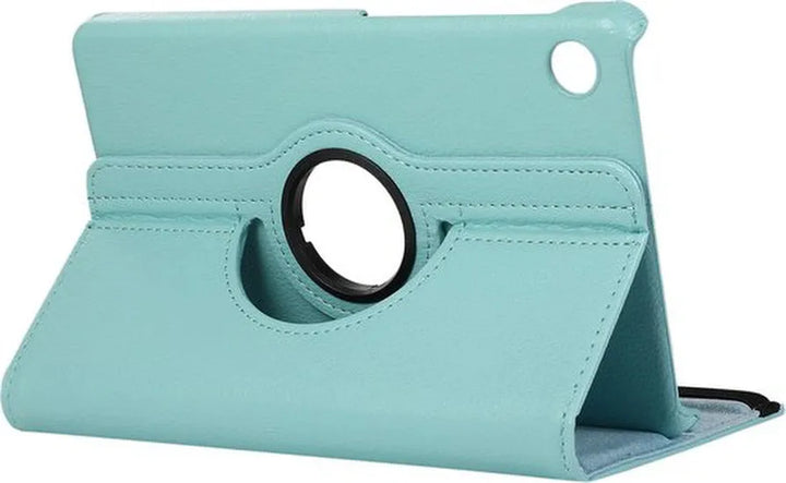 Samsung Galaxy Tab A8 2021 – Multi Stand Case Hoesjes – 360° draaibaar – Turquoise-Tablethoesjes-Ilumina Benelux