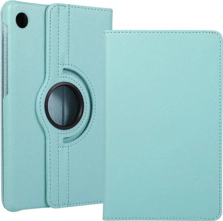 Samsung Galaxy Tab A8 2021 – Multi Stand Case Hoesjes – 360° draaibaar – Turquoise-Tablethoesjes-Ilumina Benelux