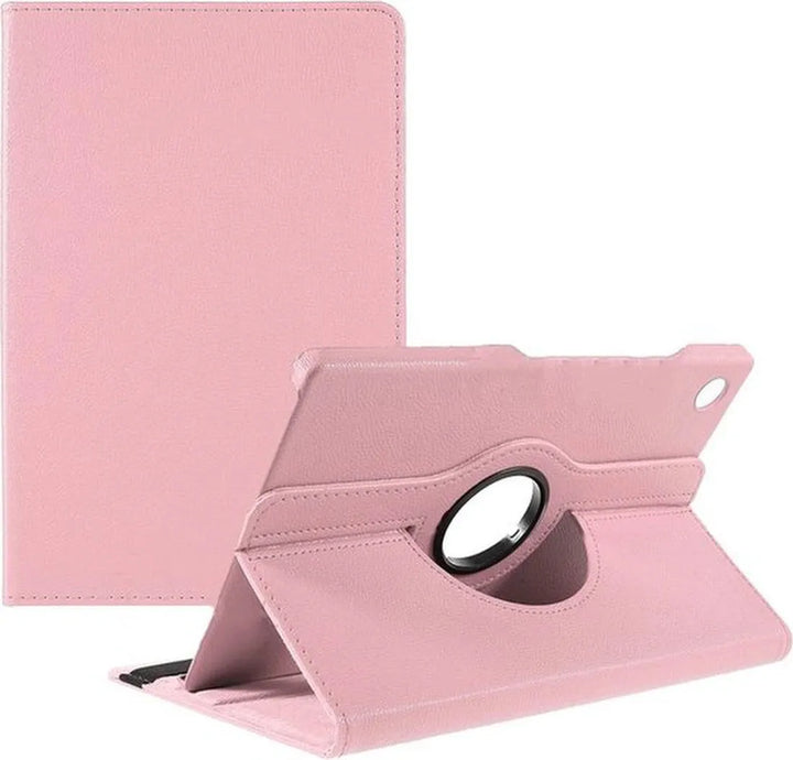 Samsung Galaxy Tab A9+ 11 inch 2023 & Tab A11 Plus Hoesjes – 360° draaibaar – Multi-stand – Lichtroze-Tablethoesjes-Ilumina Benelux