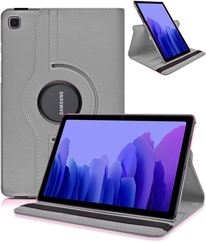 Samsung Galaxy Tab A9+ 11 inch & Tab A11 Plus Hoesjes – 360° draaibaar – Multi-stand – Grijs-Tablethoesjes-Ilumina Benelux