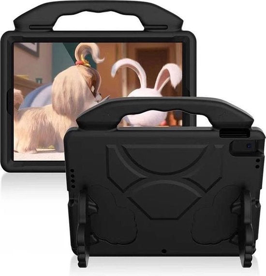 Samsung Galaxy Tab A9+ & Tab A11 Plus 11 inch 2023 – Kids Case Hoesjes – Schokbestendig – Zwart-Tablethoesjes-Ilumina Benelux