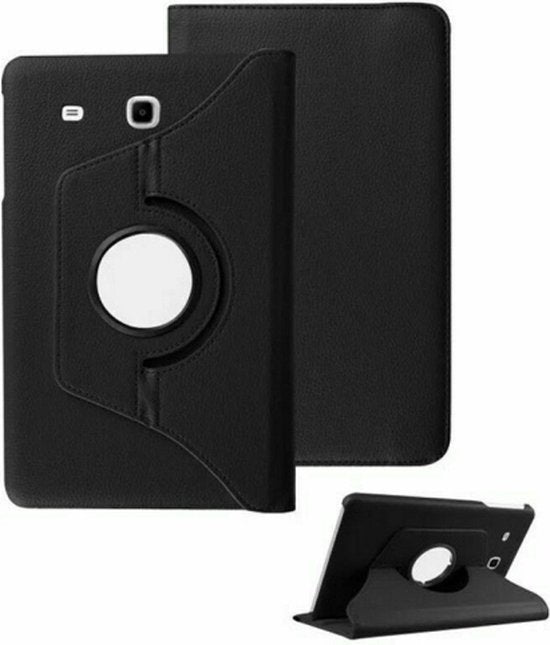 Samsung Galaxy Tab E 8.0 T375/T377 Hoesjes – 360° draaibaar – Multi-stand – Zwart-Tablethoesjes-Ilumina Benelux