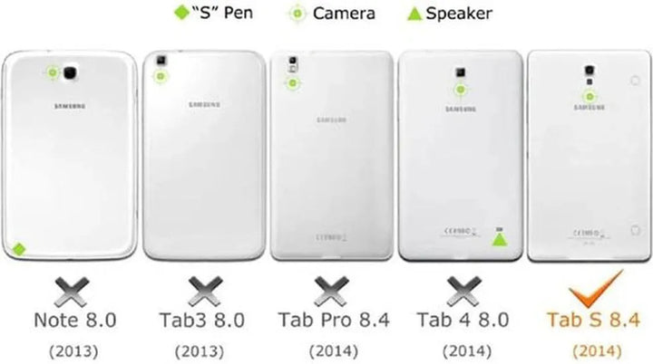 Samsung Galaxy Tab S 8.4 SM-T700/T705 Hoesjes – 360° draaibaar – Multi-stand – Lichtblauw-Tablethoesjes-Ilumina Benelux