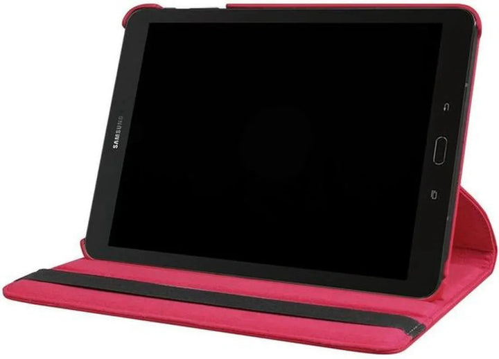 Samsung Galaxy Tab S2 9,7 T810/T815 Hoesjes – 360° draaibaar – Multi-stand – Rood-Tablethoesjes-Ilumina Benelux