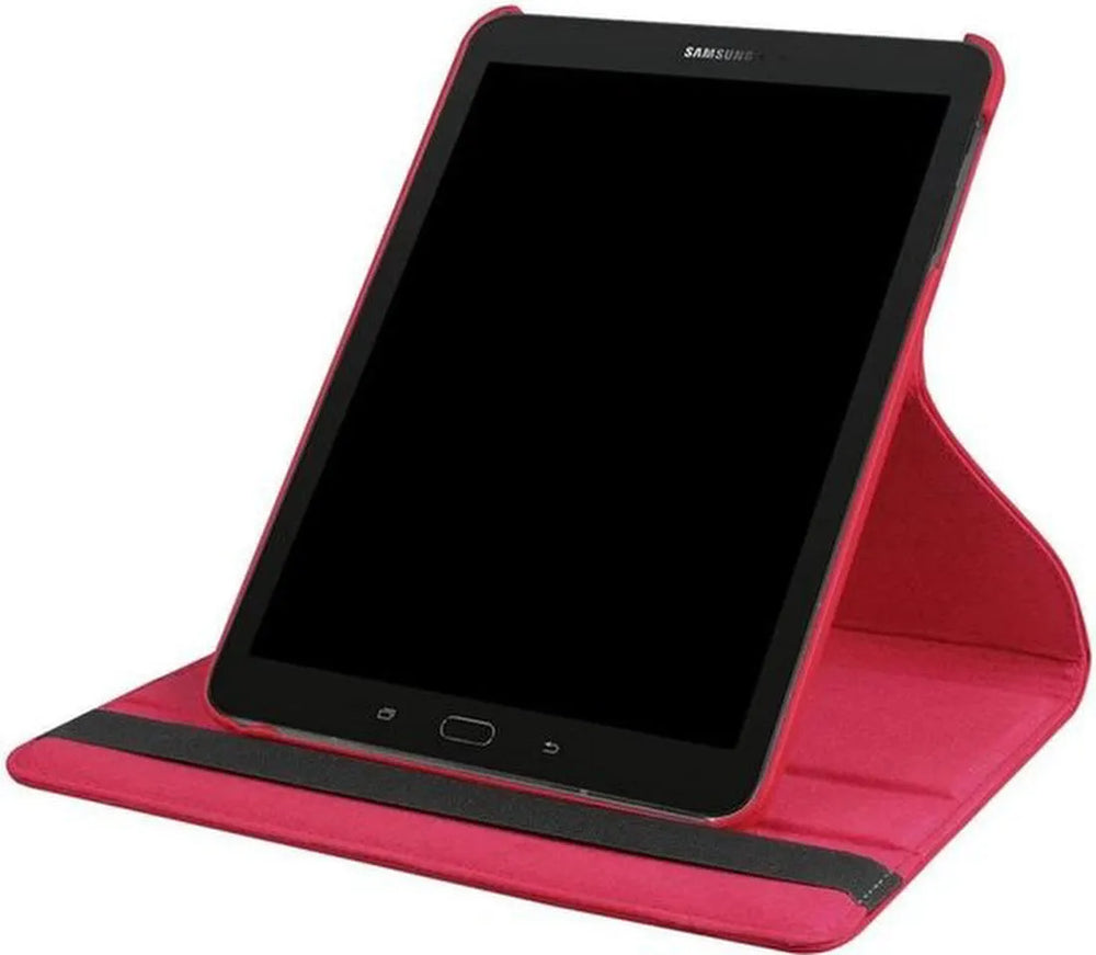 Samsung Galaxy Tab S2 9,7 T810/T815 Hoesjes – 360° draaibaar – Multi-stand – Rood-Tablethoesjes-Ilumina Benelux
