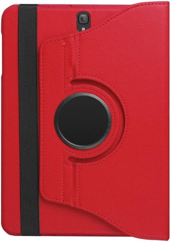 Samsung Galaxy Tab S2 9,7 T810/T815 Hoesjes – 360° draaibaar – Multi-stand – Rood-Tablethoesjes-Ilumina Benelux