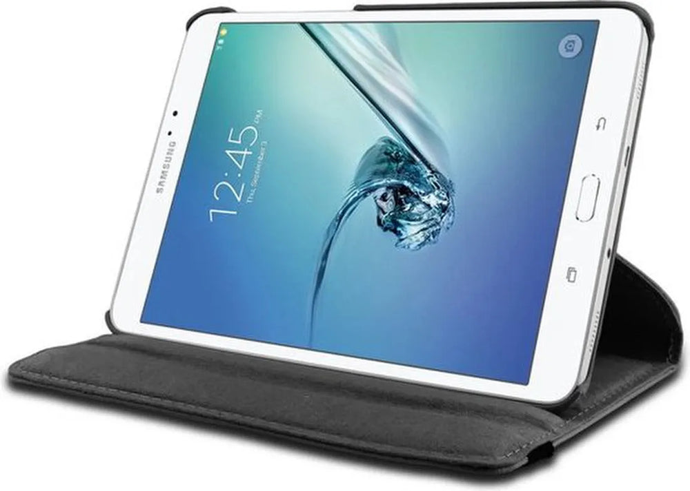 Samsung Galaxy Tab S3 9.7 T820/T825 Hoesjes – 360° draaibaar – Multi-stand – Zwart-Tablethoesjes-Ilumina Benelux