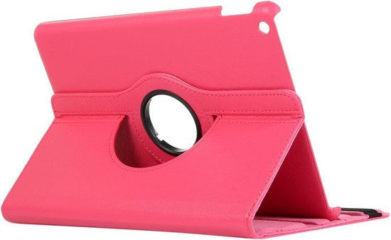 Samsung Galaxy Tab S5e 10.5 (2019) SM-T720/T725 Hoesjes – 360° draaibaar – Standfunctie – Donker Roze-Tablethoesjes-Ilumina Benelux