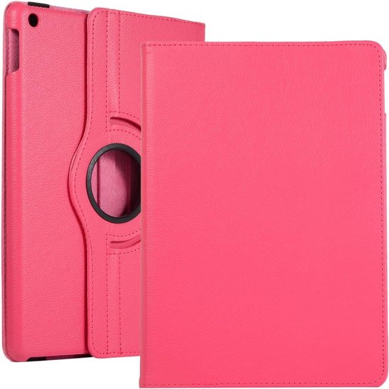 Samsung Galaxy Tab S5e 10.5 (2019) SM-T720/T725 Hoesjes – 360° draaibaar – Standfunctie – Donker Roze-Tablethoesjes-Ilumina Benelux