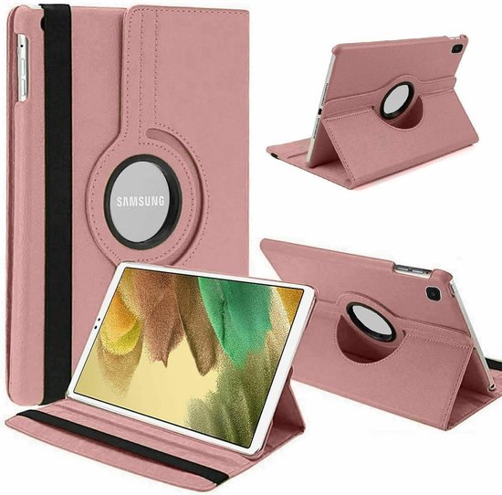 Samsung Galaxy Tab S5e 10.5 (2019) SM-T720/T725 Hoesjes – 360° draaibaar – Standfunctie – Roségoud-Tablethoesjes-Ilumina Benelux