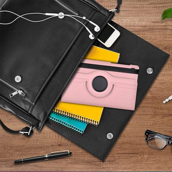 Samsung Galaxy Tab S5e 10.5 (2019) T720/T725/T727 Hoesjes – 360° draaibaar – Multi-stand – Lichtroze-Tablethoesjes-Ilumina Benelux