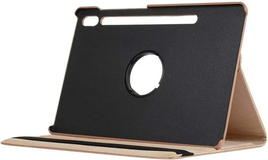 Samsung Galaxy Tab S7 T870/S8 11 inch Hoesjes – 360° draaibaar – Multi-stand – Goud-Tablethoesjes-Ilumina Benelux