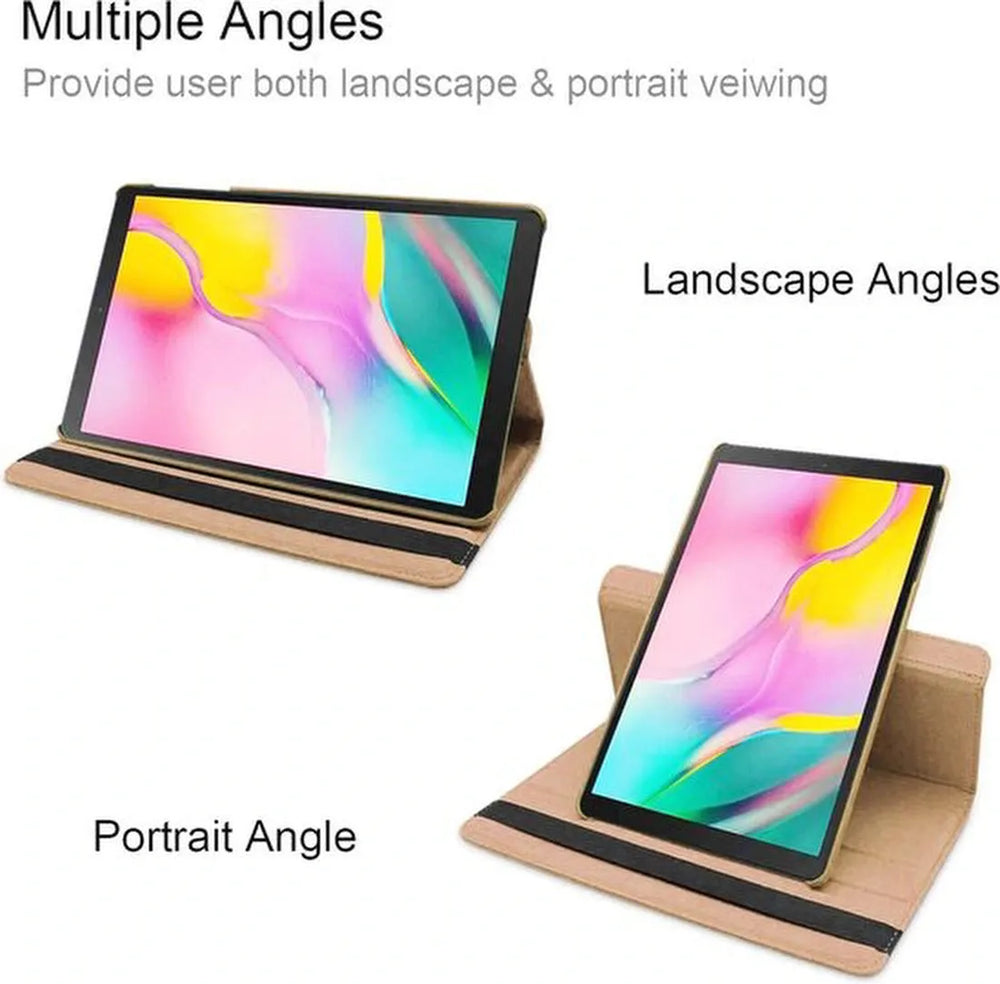 Samsung Galaxy Tab S7 T870/S8 11 inch Hoesjes – 360° draaibaar – Multi-stand – Goud-Tablethoesjes-Ilumina Benelux