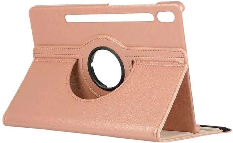 Samsung Galaxy Tab S7 T870/S8 11 inch Hoesjes – 360° draaibaar – Multi-stand – Roségoud-Tablethoesjes-Ilumina Benelux