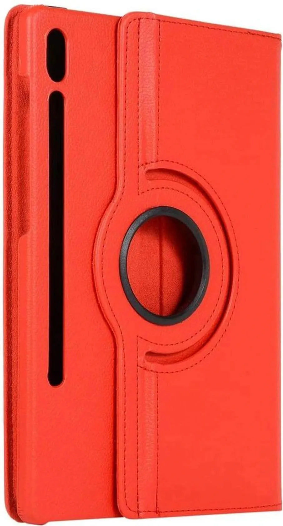 Samsung Galaxy Tab S8 Plus/S7+/S7 FE 12.4 Hoesjes – 360° draaibaar – Standfunctie – Rood-Tablethoesjes-Ilumina Benelux