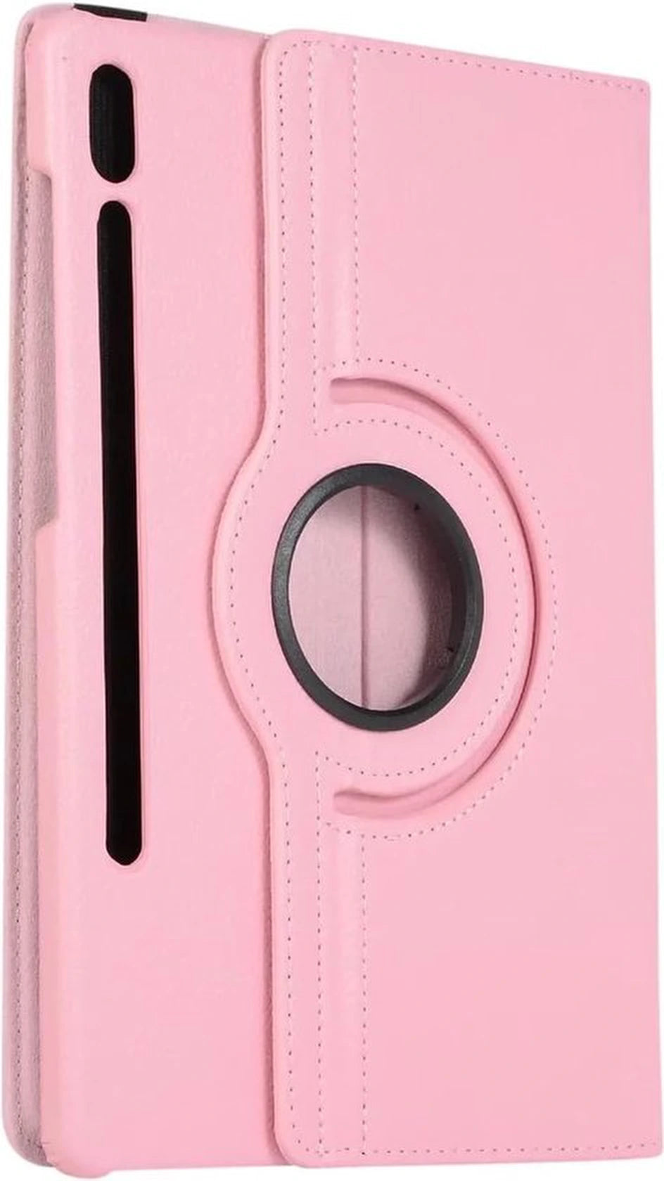 Samsung Galaxy Tab S9 FE+ Plus & S9 Plus / S10 Plus 12.4 inch Hoesjes – 360° draaibaar – Standfunctie – Lichtroze-Tablethoesjes-Ilumina Benelux