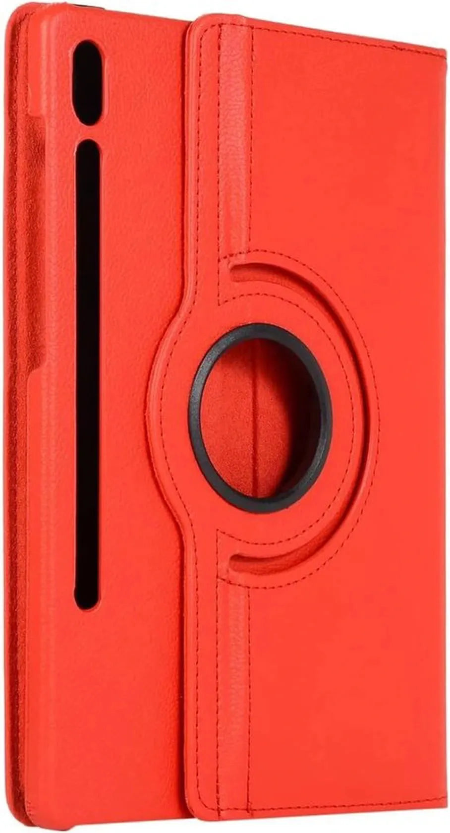 Samsung Galaxy Tab S9 FE+ / S9 Plus / S10 Plus 12.4 inch Hoesjes – 360° draaibaar – Multi-stand – Rood-Tablethoesjes-Ilumina Benelux