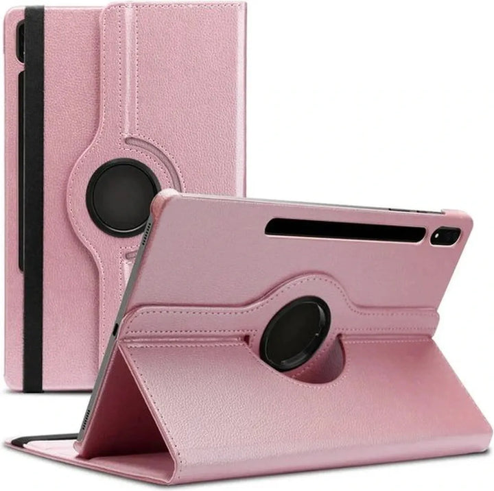 Samsung Galaxy Tab S9 FE/S9/S10 FE/S10 Lite 11 inch - Hoesjes – 360° draaibaar – Multi-stand – Roségoud-Tablethoesjes-Ilumina Benelux