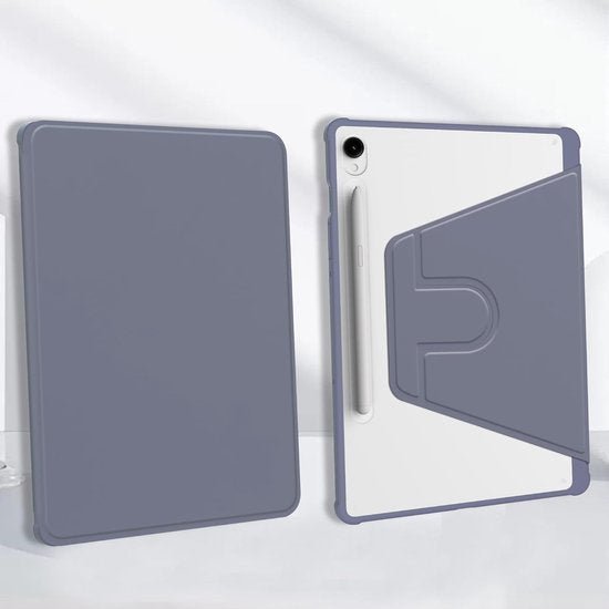 Samsung Galaxy Tab S9 FE/S9/S10 FE/S10 Lite 11 inch - Hoesjes – 360° draaibaar – Potloodhouder – Lavender-Tablethoesjes-Ilumina Benelux