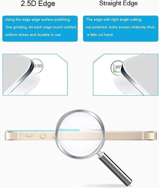 Samsung Galaxy Watch 42mm Screenprotector Gehard 9H – Anti-kras – Tempered Glas – 1-Pack-Ilumina Benelux