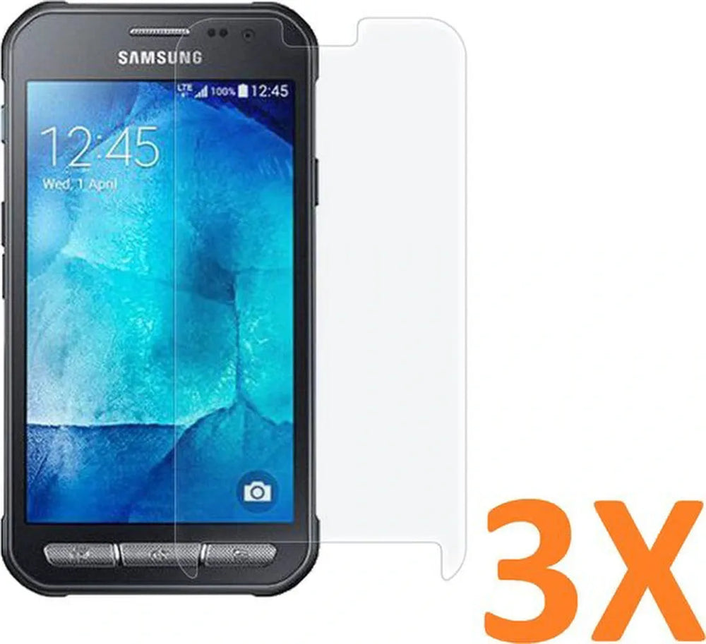 Samsung Galaxy Xcover 3 Screenprotector Gehard 9H – Anti-kras – 3-Pack-Ilumina Benelux