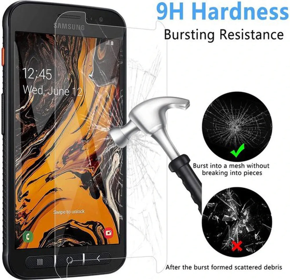 Samsung Galaxy Xcover 4/4S Screenprotector Gehard 9H – Anti-kras – 2-Pack-Ilumina Benelux