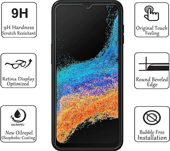 Samsung Galaxy Xcover 6 Pro Screenprotector Gehard 9H – Anti-kras – 2-Pack-Ilumina Benelux