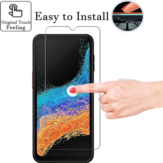 Samsung Galaxy Xcover 6 Pro Screenprotector Gehard 9H – Anti-kras – 3-Pack-Ilumina Benelux