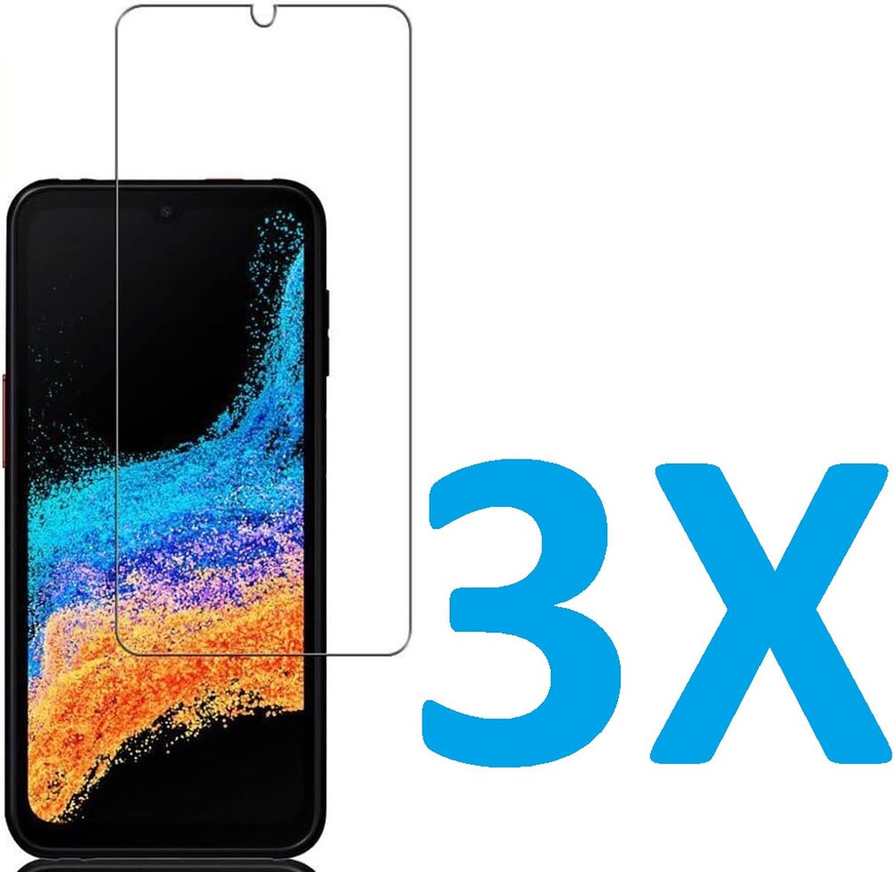 Samsung Galaxy Xcover 6 Pro Screenprotector Gehard 9H – Anti-kras – 3-Pack-Ilumina Benelux