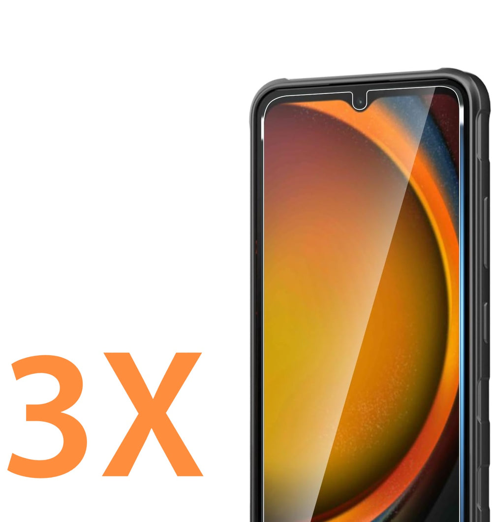 Samsung Galaxy Xcover 7 Screenprotector Gehard 9H – Anti-kras – 3-Pack-Ilumina Benelux