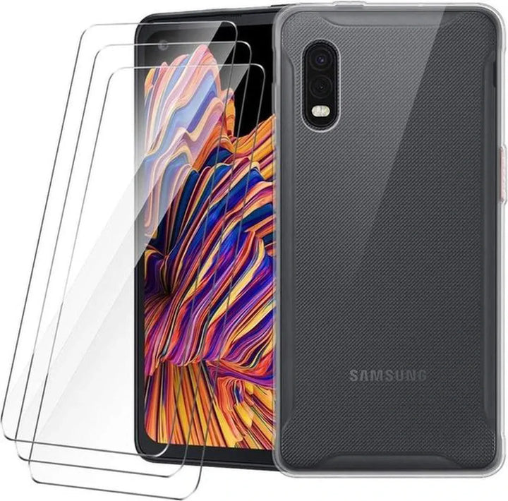 Samsung Galaxy Xcover Pro – 9H Gehard Glas – Anti-kras – 3-Pack-Ilumina Benelux
