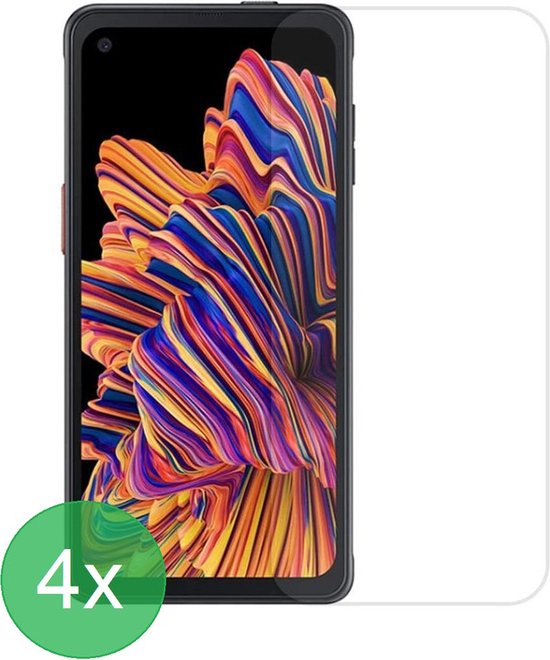 Samsung Galaxy Xcover Pro – 9H Gehard Glas – Anti-kras – 4-Pack-Ilumina Benelux