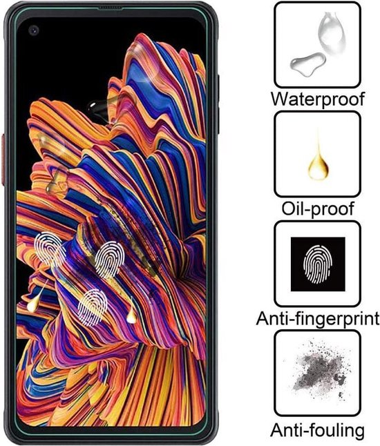 Samsung Galaxy Xcover Pro Screenprotector Gehard 9H – Anti-kras – 2-Pack-Ilumina Benelux