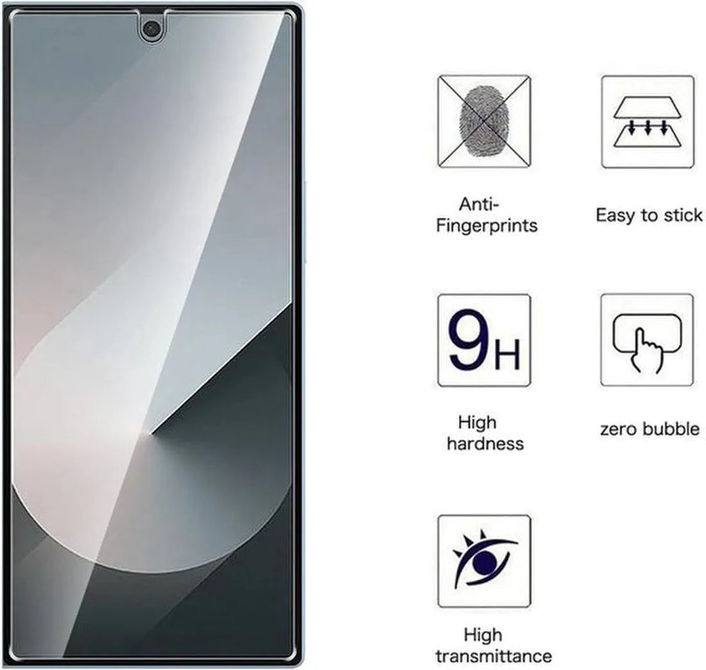 Samsung Galaxy Z Fold 6 – 9H Gehard Glas – 2-Pack-Ilumina Benelux
