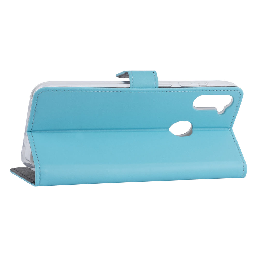 Samsung hoesje voor Galaxy A11 - LichtBlauw - Book Case - Kaarthouder (A115F)-Hoesjes-Ilumina Benelux