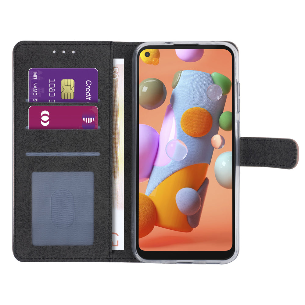 Samsung hoesje voor Galaxy A11 - Rose Gold - Book Case - Kaarthouder (A115F)-Hoesjes-Ilumina Benelux